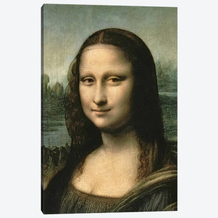 Mona Lisa, c.1503-6   Canvas Print #BMN3276} by Leonardo da Vinci Canvas Art Print