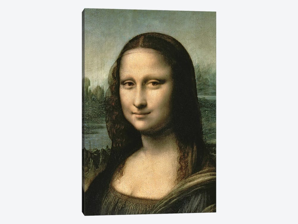 Mona Lisa, c.1503-6   1-piece Canvas Art Print