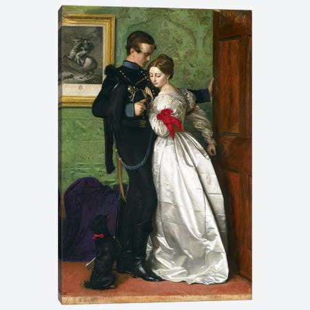 The Black Brunswicker, 1860  Canvas Print #BMN3331} by Sir John Everett Millais Art Print
