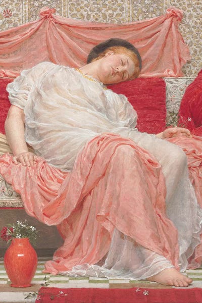 Sleeping & Napping: Jasmine  by Albert Joseph Moore