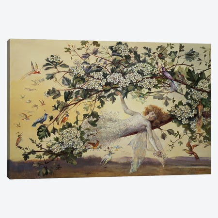 Ariel, c.1858-68 Canvas Print #BMN335} by John Anster Fitzgerald Canvas Print