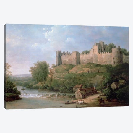 Ludlow Castle  Canvas Print #BMN336} by William Marlow Canvas Print