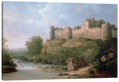 Ludlow Castle  Canvas Art Print - United Kingdom Art