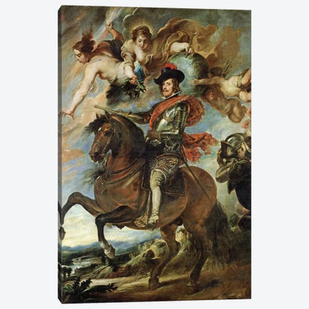 Portrait of Philip IV  Canvas Print #BMN337} by Peter Paul Rubens Canvas Print