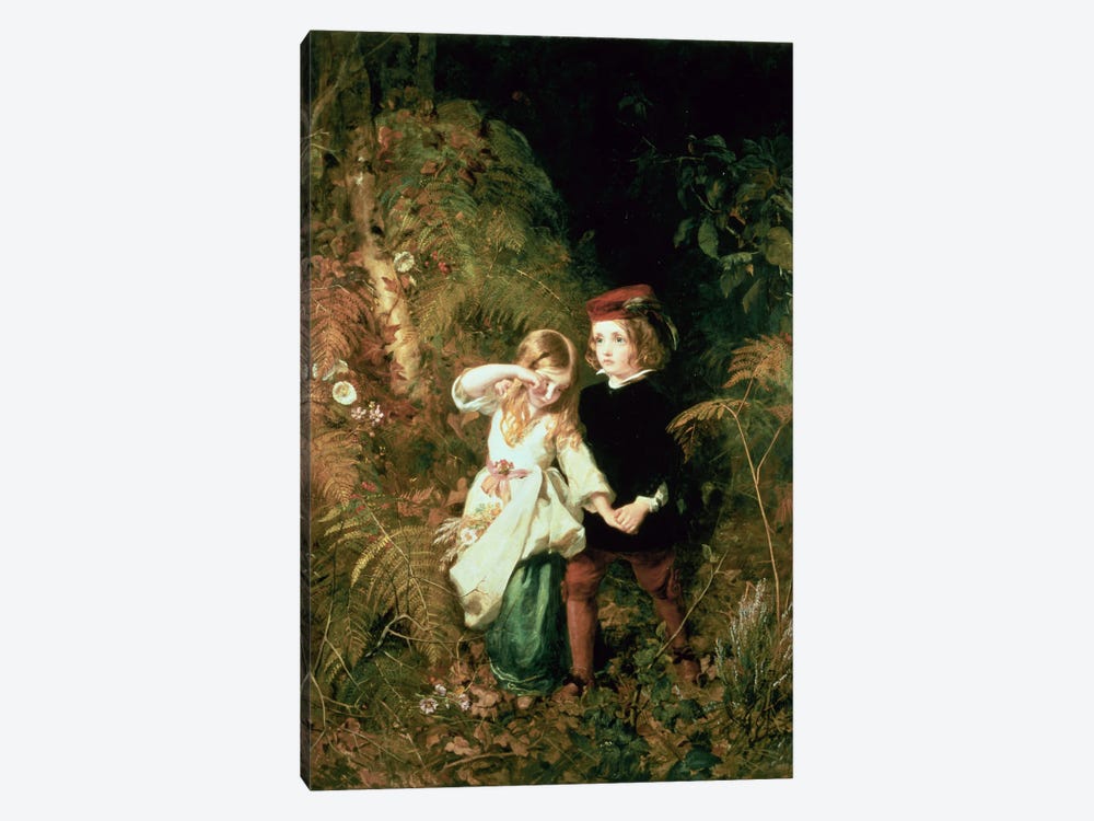 Children in the Wood 1-piece Canvas Print