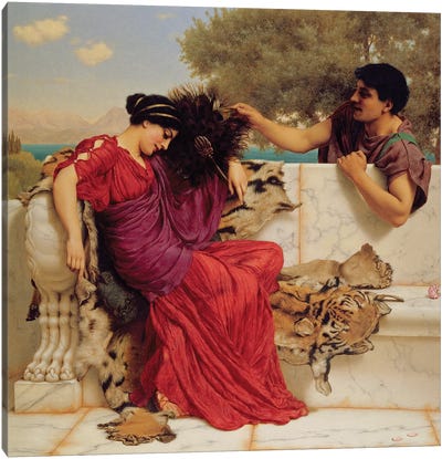 The Old, Old Story, 1903  Canvas Art Print