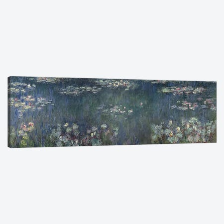Waterlilies: Green Reflections, 1914-18 P Canvas Print #BMN3508} by Claude Monet Canvas Wall Art