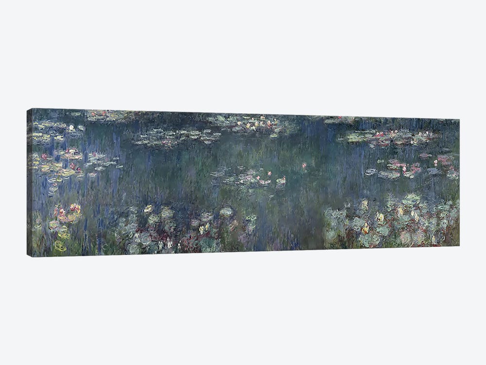 Waterlilies: Green Reflections, 1914-18 P by Claude Monet 1-piece Art Print
