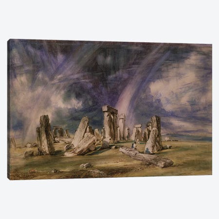 Stonehenge, 1835  Canvas Print #BMN352} by John Constable Canvas Art