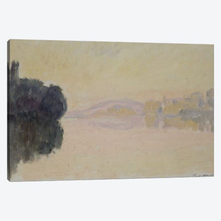 The Seine at Port-Villez, 1894  Canvas Print #BMN3538} by Claude Monet Canvas Art Print
