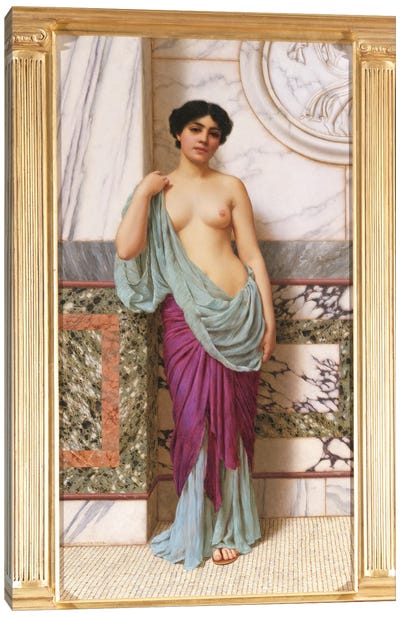 In the Tepidarium, 1909  Canvas Art Print