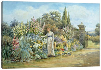 In the Garden  Canvas Art Print