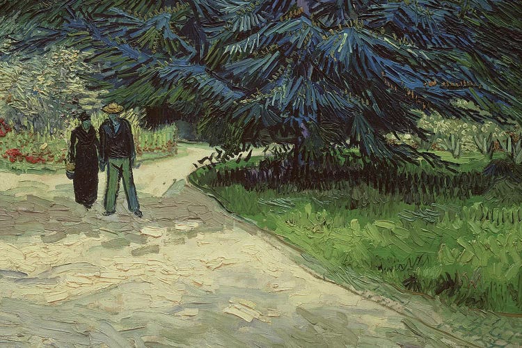 Couple in the Park, Arles, 1888 