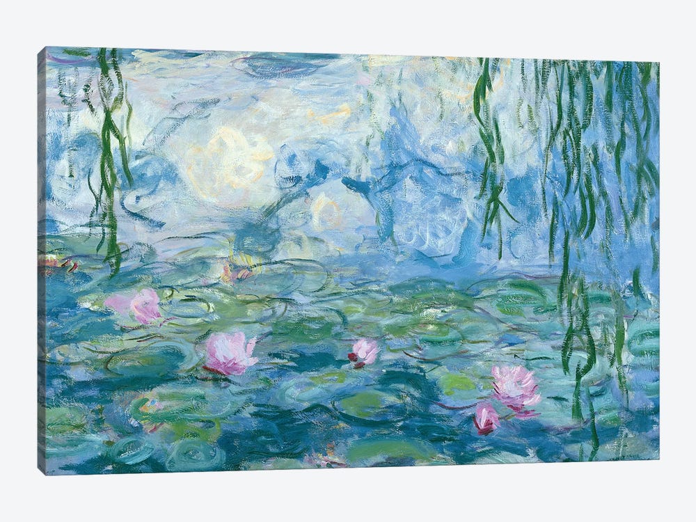 Waterlilies, 1916-19   by Claude Monet 1-piece Canvas Art