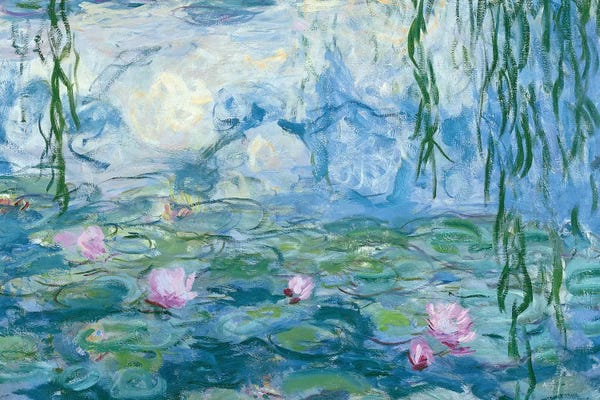 Re-Imagined Masters: Waterlilies, 1916-19   by Claude Monet