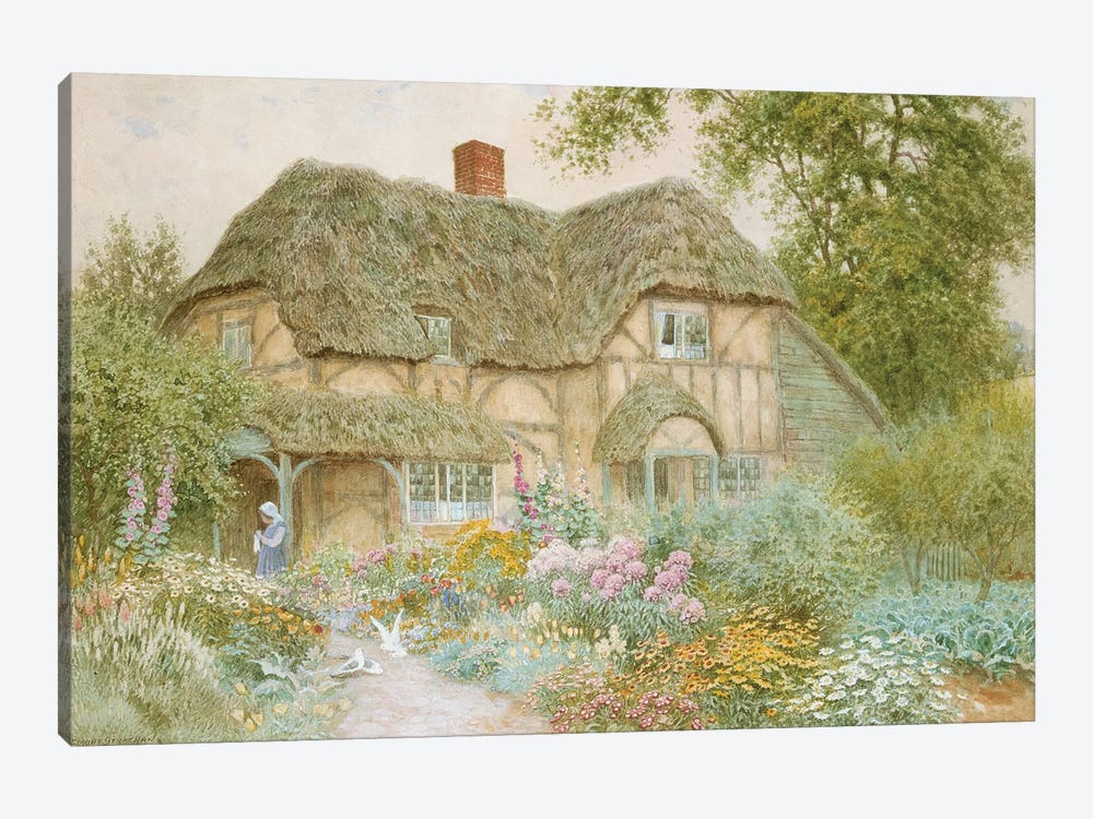 A Surrey Cottage  1-piece Art Print