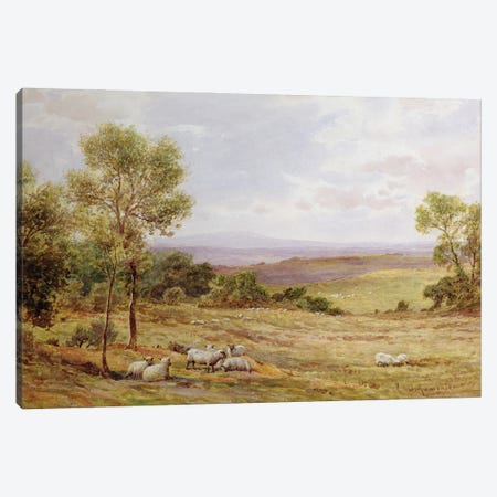Cumberland hills from Wardrew House, Gilston  Canvas Print #BMN3593} by James Aumonier Canvas Art Print