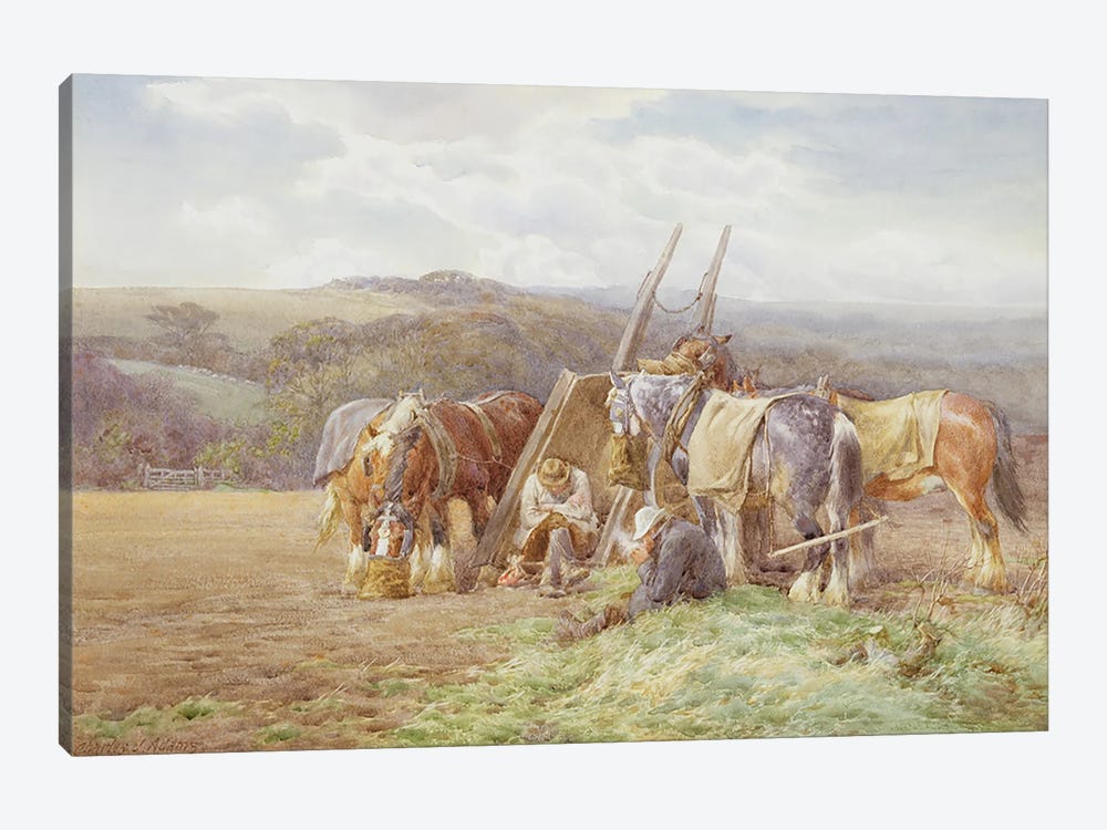 Resting in the Field  1-piece Canvas Art