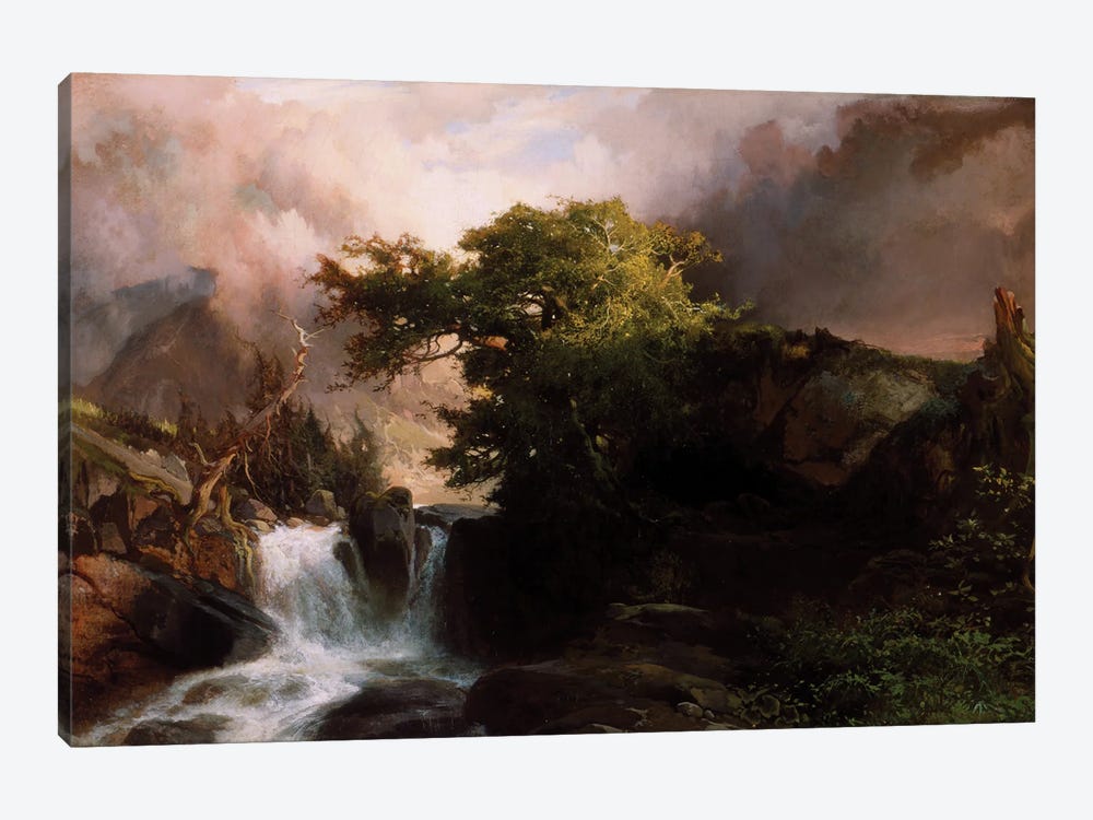 A Mountain Stream, 1869  1-piece Canvas Artwork