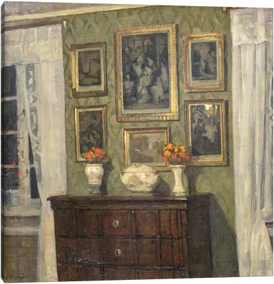 An Interior  Canvas Art Print