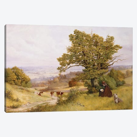 The Young Artist  Canvas Print #BMN3692} by Henry Key Canvas Art