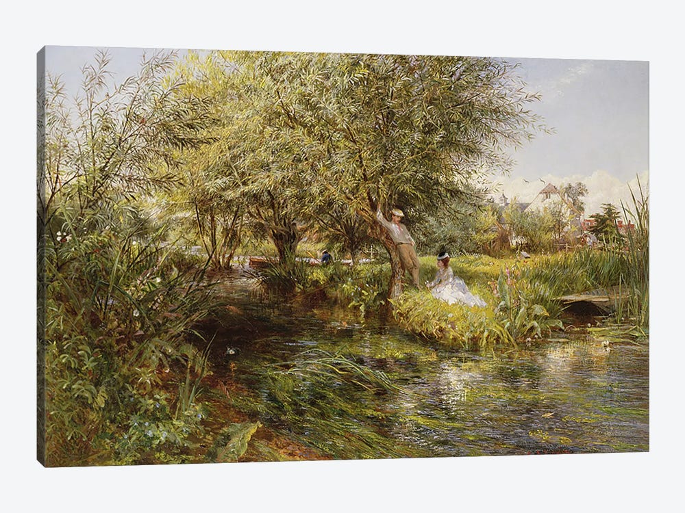 The Trysting Place  by Charles James Lewis 1-piece Art Print