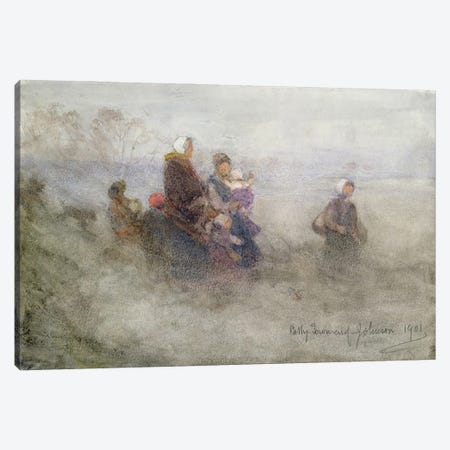 Returning Journey, 1901  Canvas Print #BMN3718} by Patty Townsend Johnson Canvas Art Print