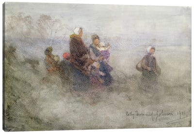 Returning Journey, 1901  Canvas Art Print