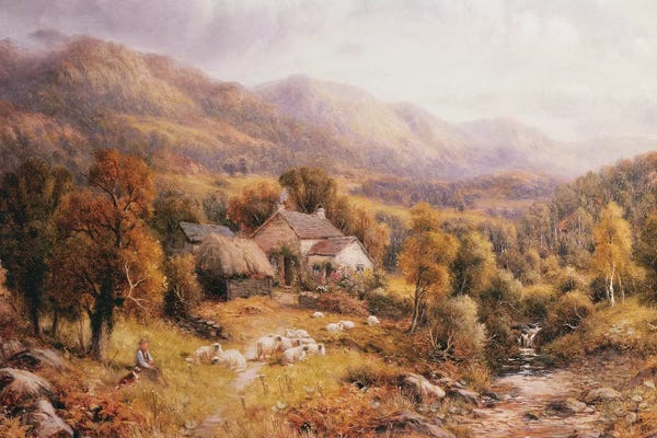 Santa Fe: Near Bettws, North Wales  by Robert John Hammond