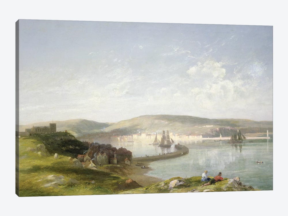 The Estuary, 1869  by James Francis Danby 1-piece Canvas Art