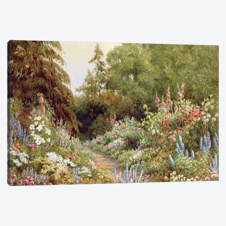 Herbaceous Border  Canvas Print #BMN3756} by Evelyn L. Engleheart Canvas Artwork