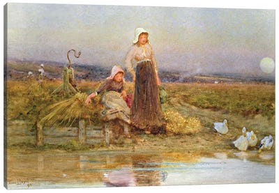The Gleaners, 1896  Canvas Art Print