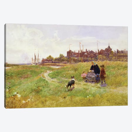 Hastings, 1894  Canvas Print #BMN3766} by Thomas James Lloyd Canvas Art Print