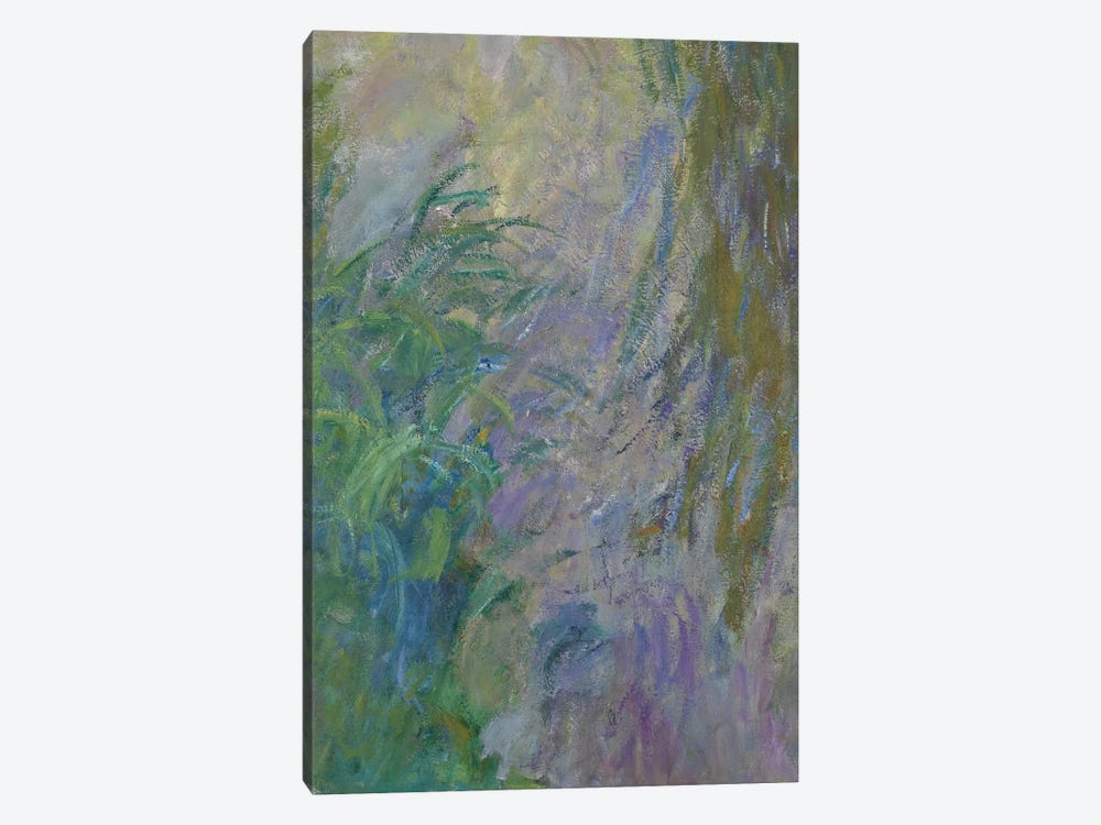 Waterlilies   by Claude Monet 1-piece Canvas Art Print