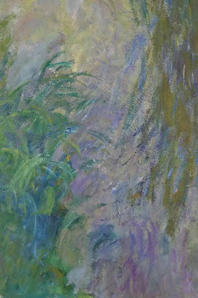 Claude Monet: Waterlilies, Portrait by Claude Monet