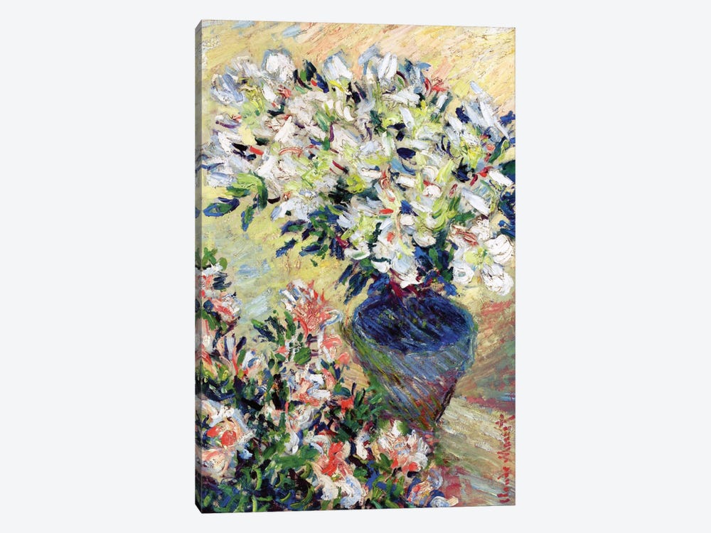 Azaleas, 1885  by Claude Monet 1-piece Canvas Artwork