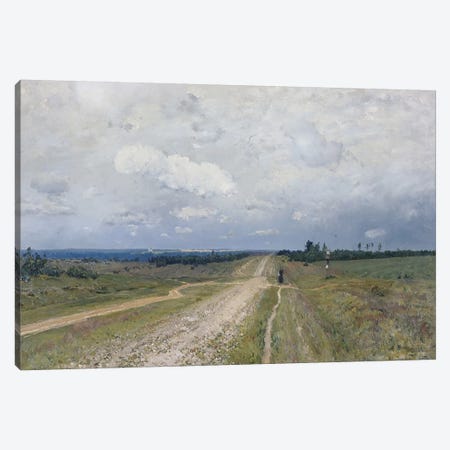 The Vladimirka Road, 1892  Canvas Print #BMN3858} by Isaak Ilyich Levitan Canvas Wall Art