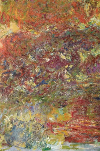 Claude Monet: The Japanese Bridge, 1918-24  by Claude Monet