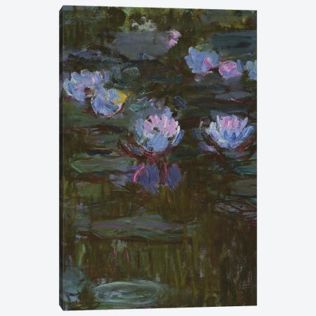 Waterlilies, 1914-17  Canvas Print #BMN3869} by Claude Monet Art Print