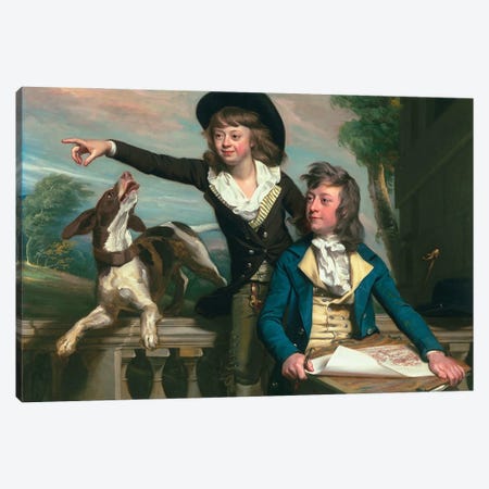 The Western Brothers, 1783  Canvas Print #BMN3873} by John Singleton Copley Canvas Art