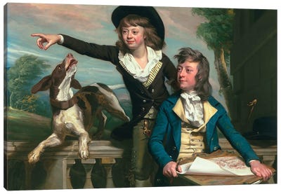 The Western Brothers, 1783  Canvas Art Print