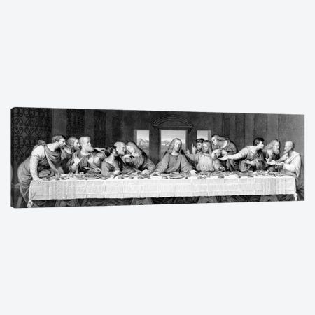 The Last Supper, engraved by Frederick Bacon, 1863  Canvas Print #BMN3876} by Leonardo da Vinci Canvas Print
