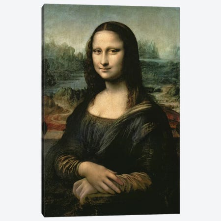 Mona Lisa, c.1503-6  Canvas Print #BMN3879} by Leonardo da Vinci Canvas Artwork