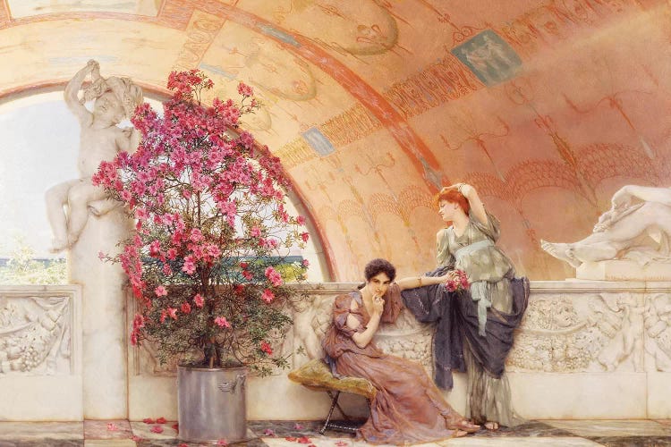 Unconscious Rivals, 1893  by Sir Lawrence Alma-Tadema wall art