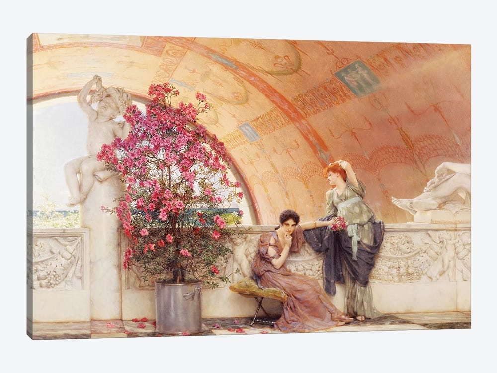 Unconscious Rivals, 1893  by Sir Lawrence Alma-Tadema 1-piece Art Print
