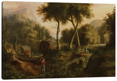 Landscape, 1825  Canvas Art Print