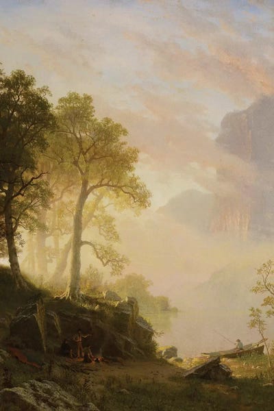 Hudson River School: The Merced River in Yosemite, 1868  by Albert Bierstadt
