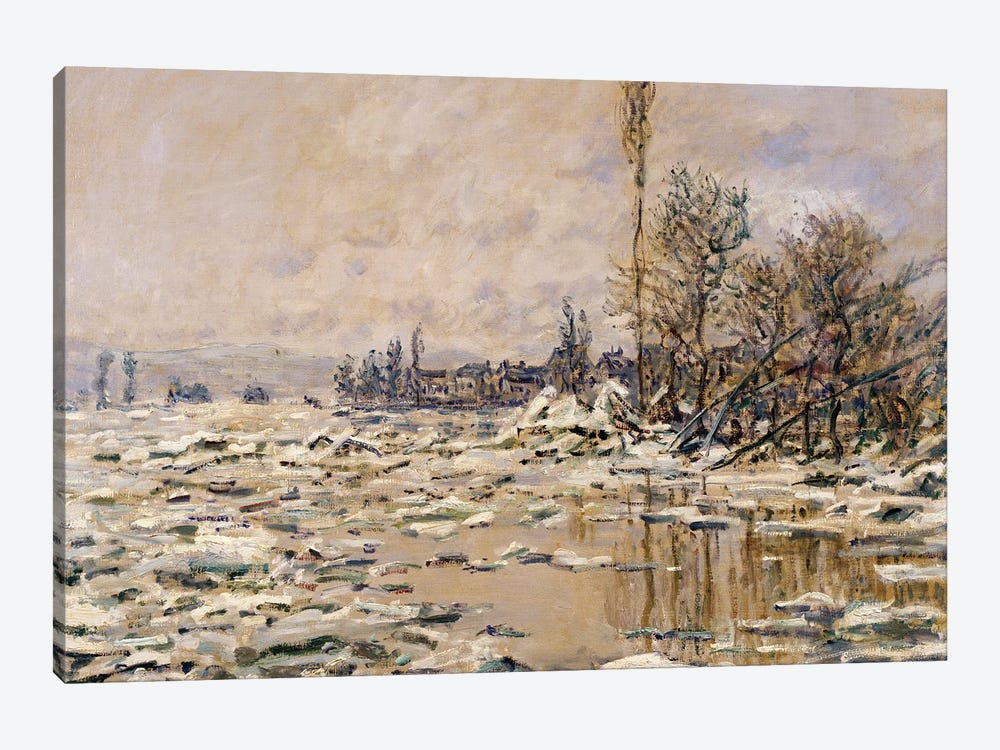 The Break-up of the Ice, 1880  1-piece Canvas Art Print