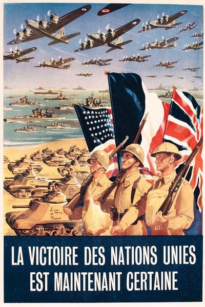 French Propaganda Poster Published In Algeria Unknown Artist Icanvas