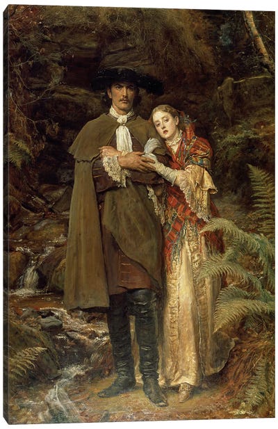 The Bride of Lammermoor, 1878  Canvas Art Print